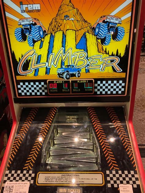 Irem Hill Climber Coin Operated Arcade Game 1993