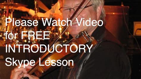 How To Take Violinfiddle Lessons Online Via Skype For Intermediate And