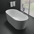 Eviva Alexa 60" White Acrylic Free Standing Bathtub