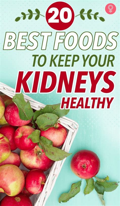 23 Best Foods For A Healthy Kidney That Everyone Should Eat Healthy