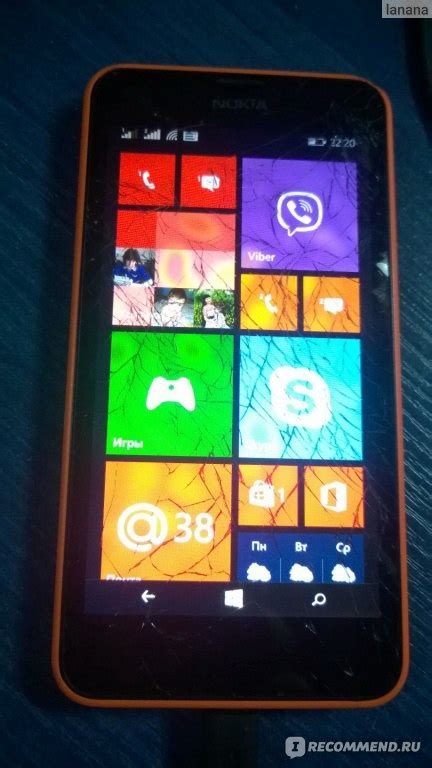 Мобильный телефон Nokia Lumia 630 Quad Core Dual Sim Orange Нокиа