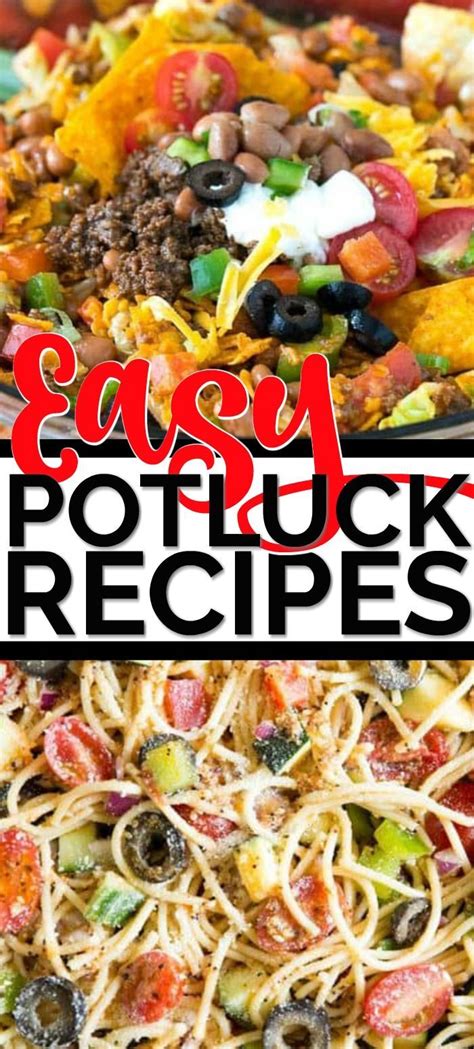 Potluck Recipes Potluck Recipes Easy Potluck Recipes Best Potluck
