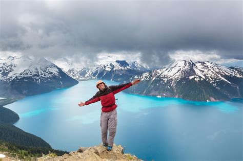 Premium Photo Hike On Garibaldi Lake Near Whistler Bc Canada