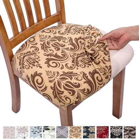 Dining Room Chair Protectors Stretch Dining Room Chair Seat Covers With