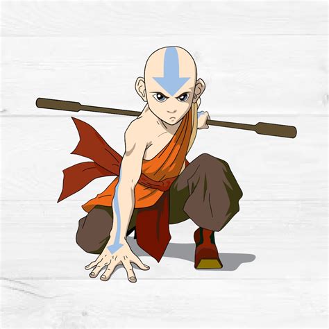 Avatar Aang Svg