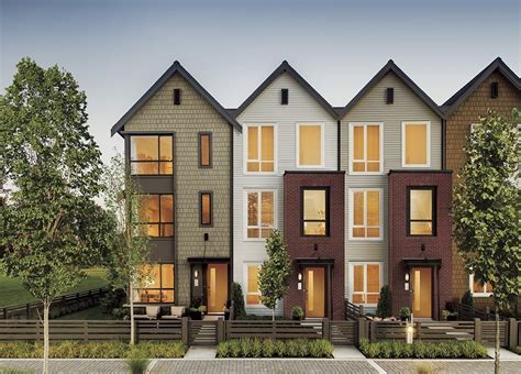 Fremont Townhomes Ekistics In 2020 Townhouse Exterior Modern