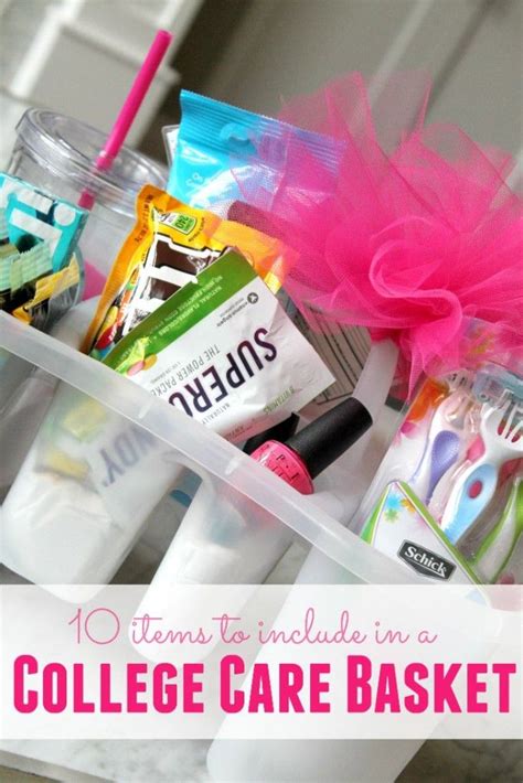 Diy College Care Package Easy T Idea For A College Student In Your