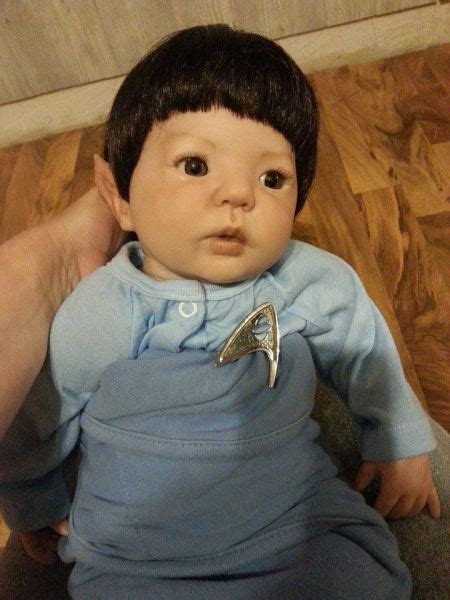 Spock Baby Star Trek Funny Reborn Dolls Real Life Baby Dolls