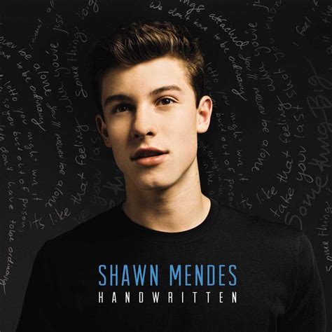 Handwritten Shawn Mendes Lp Album Muziek