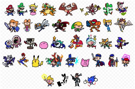 Terminalmontage Super Smash Bros Brawl Characters By Sylvanbey On
