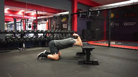 Front Rack Stretch On Bench Youtube