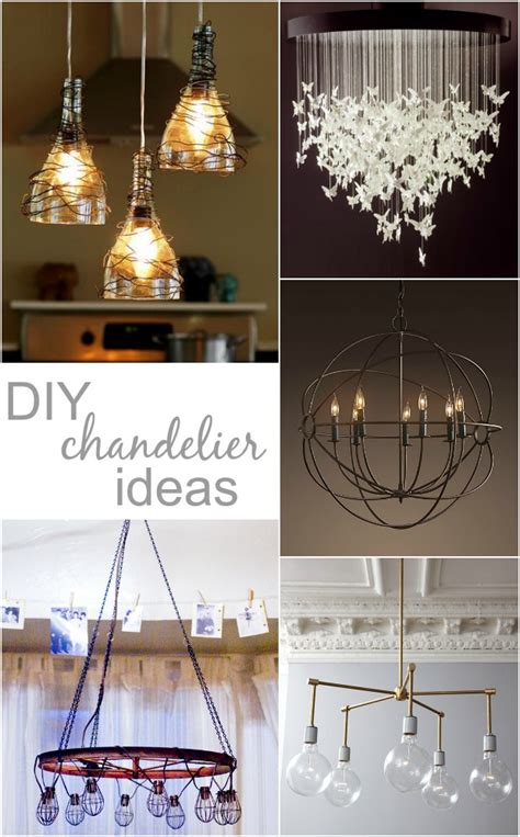 Diy Chandeliers Pinterest Baturinadesigns