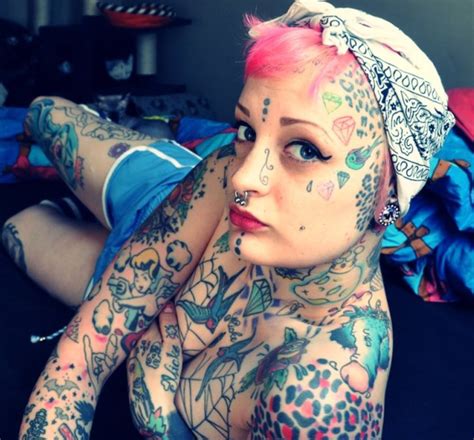 Pin By Shasta Mcnab On Tattoos Face Tattoed Girls Girl Tattoos Beauty Tattoos