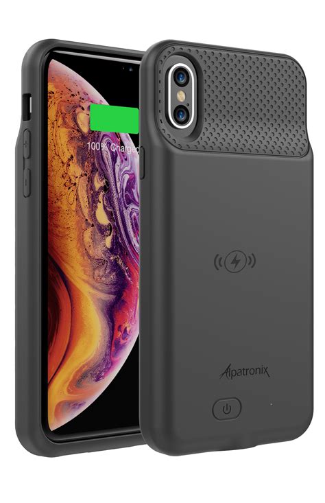 Alpatronix Bxx 4200mah Iphone X Xs Battery Case With Qi Wireless