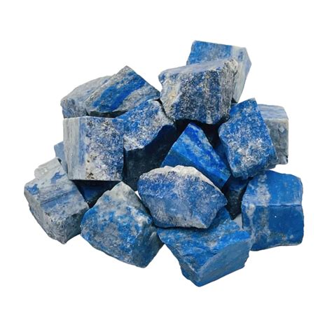 Royal Blue Natural Lapis Lazuli Rough Stone Shape Oval Packaging