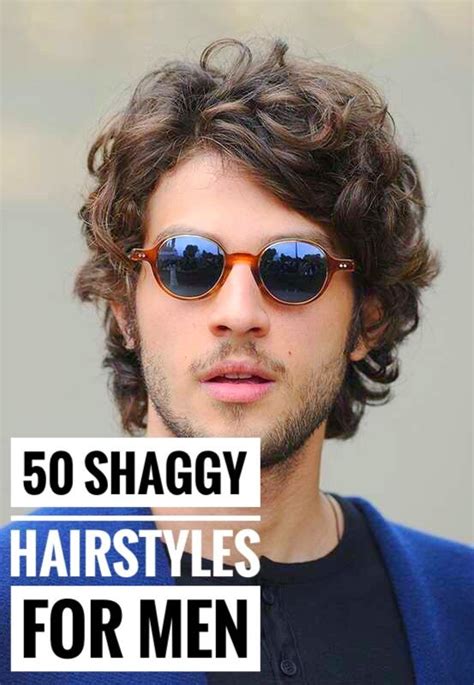 The shag haircut is versatile and fashionable, and it can be styled with any hair length. 50 Shaggy Hairstyles for Men | Hair styles, Mens ...