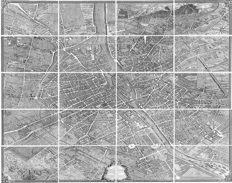 Résultat De Recherche Dimages Pour Paris Plan De Turgot Paris Map