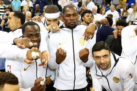 Kevin Durant And The Golden State Warriors Display Their 2017 Nba