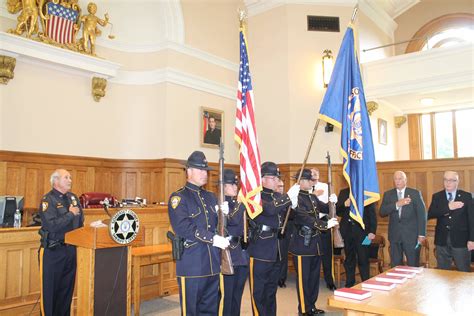 Somerset Sheriff Swears In Officers Recognition Awards Presented