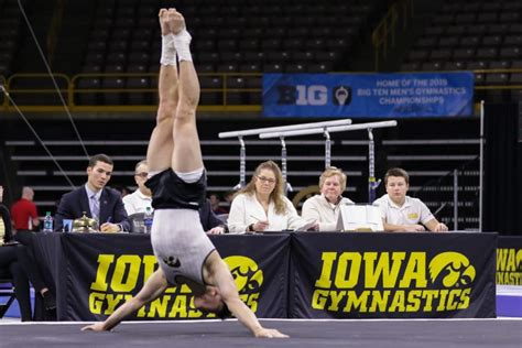 Iowa Gymnastics Set For Separate Battles The Daily Iowan