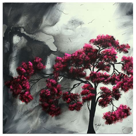 Fine Art Prints For Sale Contemporary Tree Art Pink