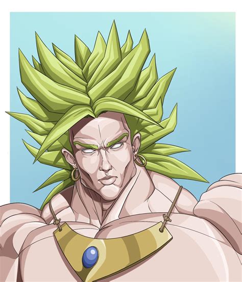 Isnt The Old Broly The Most Gigachad Character Of Them All Fanart By Me Rdbz