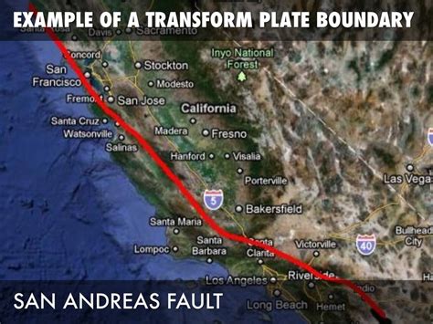 What Boundary Is The San Andreas Fault