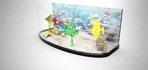 3d Aquarium Cgtrader