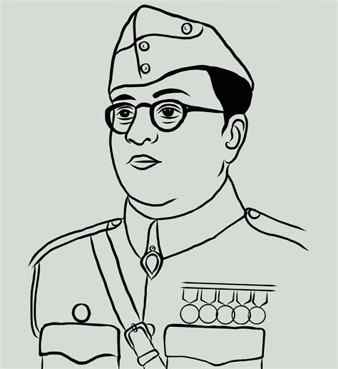 Share 136 Subhash Chandra Bose Drawing Easy Vn