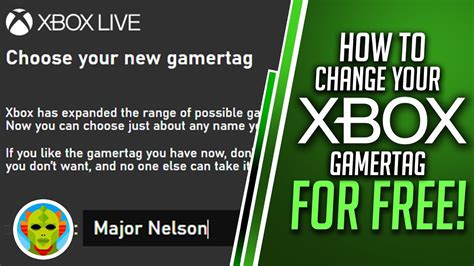How To Change Your Xbox Gamertag For Free New Xbox Gamertag Update