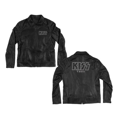 kiss authentic leather jacket apparel kiss end of the road store
