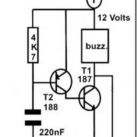 Simple Oscillator Schematic Basic Transistor Circuit Diagram Simple