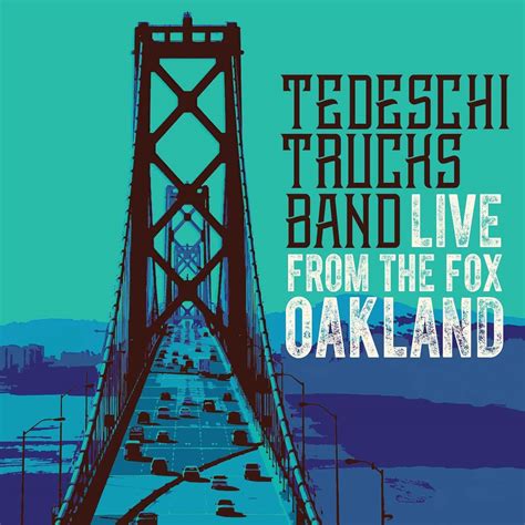 Live From The Fox Oakland Tedeschi Trucks Band Tedeschi Trucks Band Amazonit Cd E Vinili