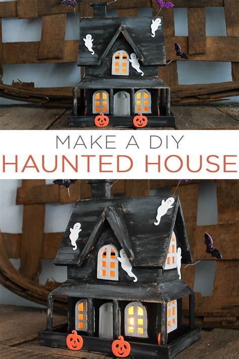 Diy Haunted House That Lights Up Haunted House Diy Diy Halloween