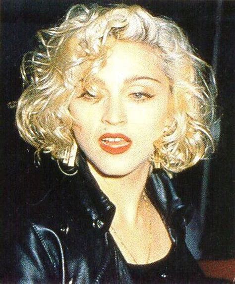Madonna — Madonna Photographed By Gunter W Kienitz 1984 Madonna Hair