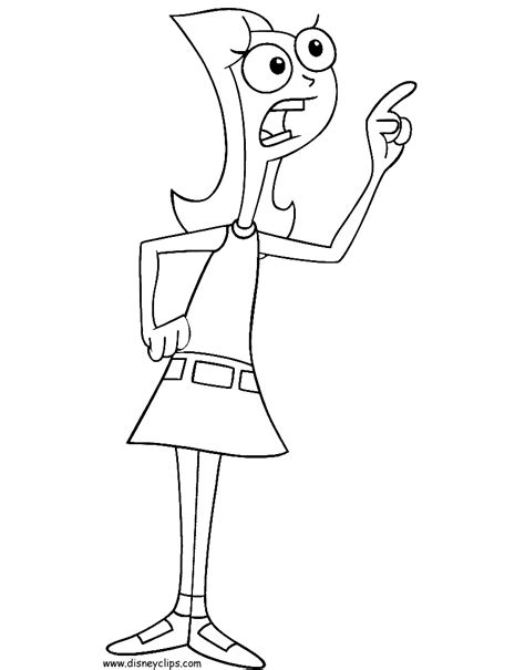 Phineas And Ferb Coloring Pages 3 Disneyclips