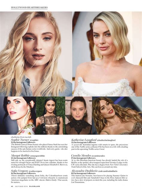 Women Of The 2019 Maxim Hot 100 Celebmafia