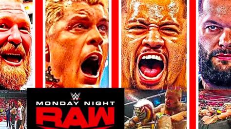 Wwe Monday Night Raw Full Highlights 17th April 2023 Monday Night Raw This Week Youtube