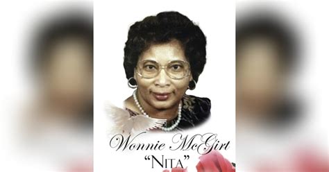 Obituary For Wonnie Nita Mcgirt Mcfarland Funeral Companies