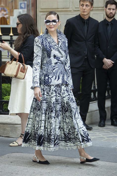 Olivia Palermo Attends The Christian Dior Haute Couture Fallwinter