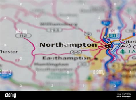 Map Of Northampton Hi Res Stock Photography And Images Alamy