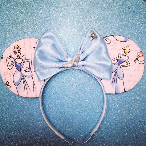 Cinderella Mickey Ears By Onceuponastitch3 On Etsy