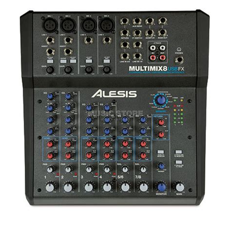 Alesis Multimix 8 Usb Fx 8 Canales Mesa De Mezcla Con Usb Music Store Professional Es Es