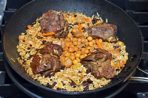 Uzbek Cuisine Plov Food Perestroika