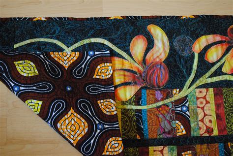 Textile Mixed Media Art Copyright Kathee Nelson Piecing Ink Painted