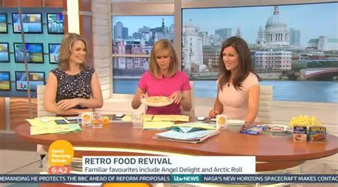 Susanna Reid Causes Twitter Frenzy After Licking Angel Delight Off Her Finger On Good Morning