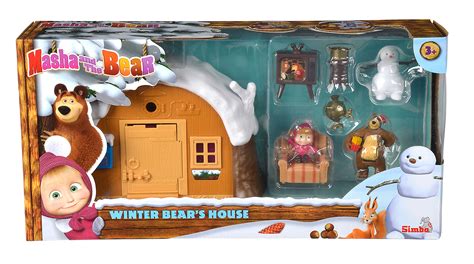 Buy Simba Masha And The Bear Masha Play Set Winter Bears House Online At Desertcartsri Lanka