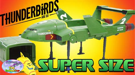 Thunderbirds Are Go Thunderbird 2 And 4 Super Size Vehicle Toy Review