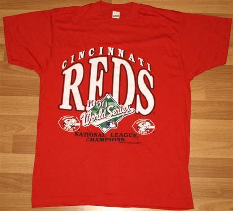 Vintage Cincinnati Reds World Series T Shirt Defunkd