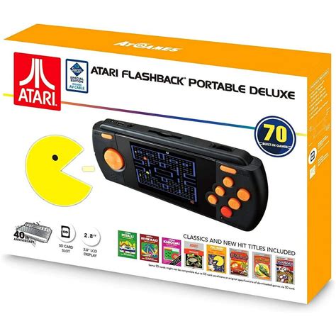 Atari Flashback Portable Deluxe Edition With 70 Games Handheld